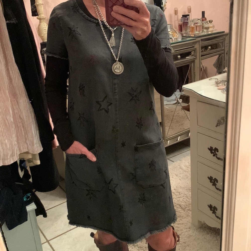 Max Jeans Star Dress - Picture 7 of 9